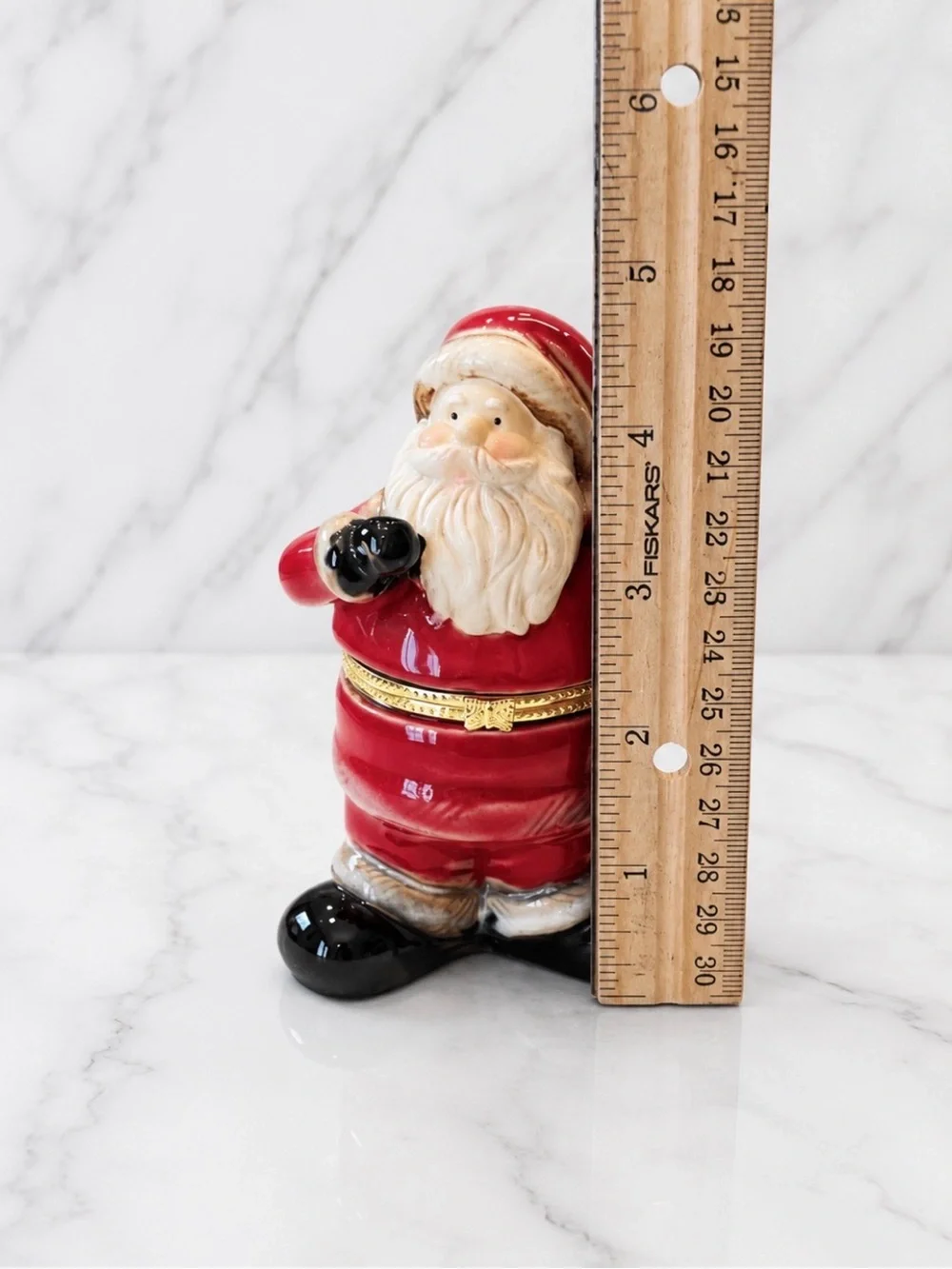 Source Unknown ceramic santa